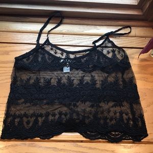 NWOT Forever 21 lace top
